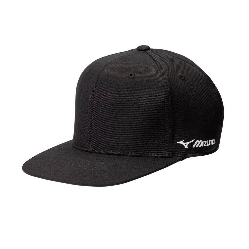 Mizuno Team Snapback - Bayan Şapka - Siyah Türkiye (KXBYLJ-750)